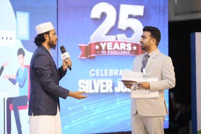 Performed "একাই ১০০" at Alpha Net Silver Jubilee